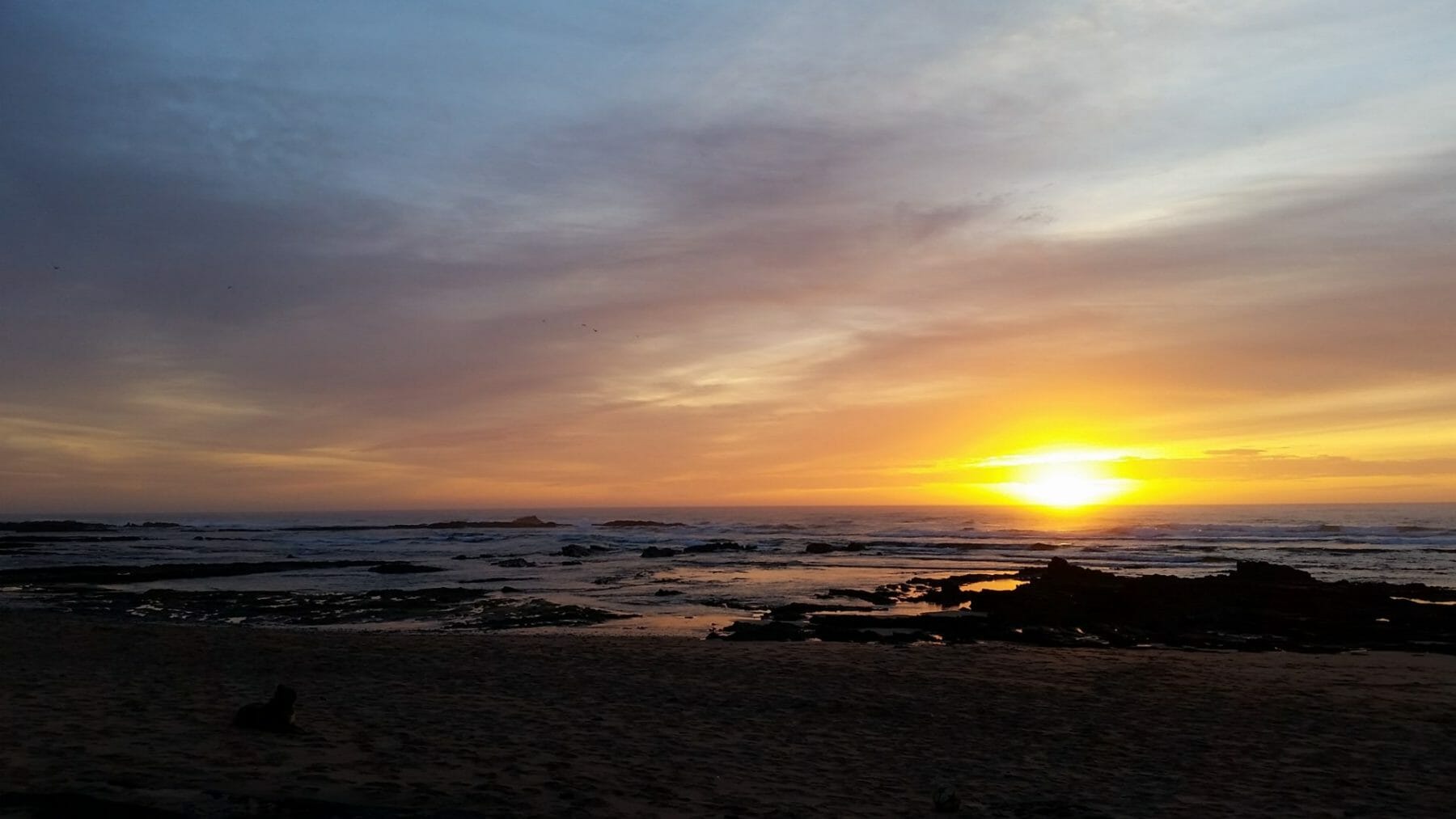 Sonnenuntergang im Meer Sonnenuntergang im Meer
