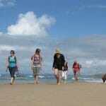 Wandergruppe im Yoga Urlaub