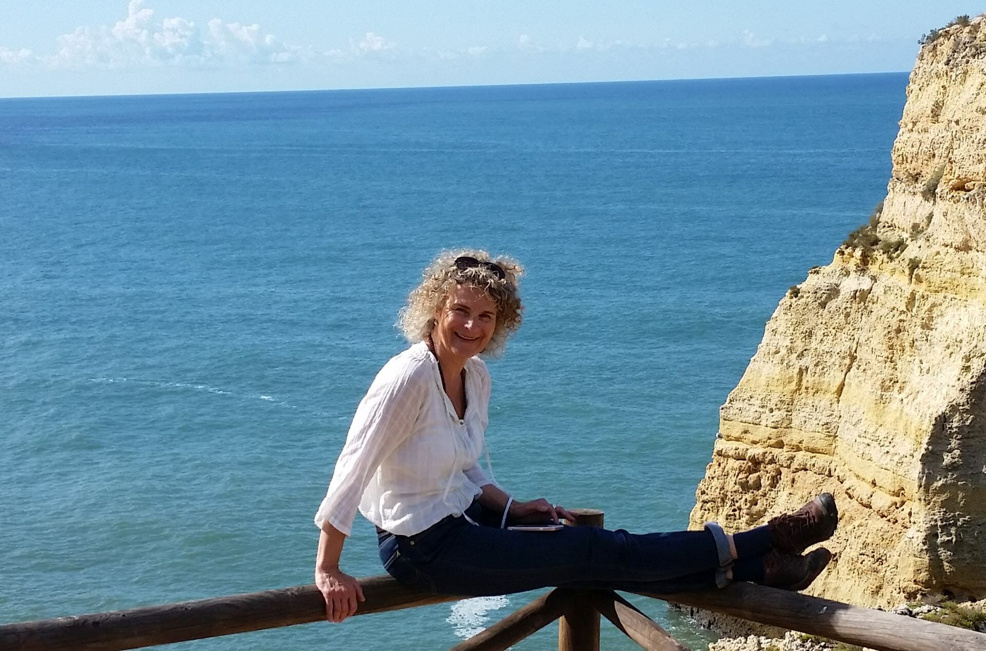 Yoga und Reisen - Diana Grohs an der Algarve