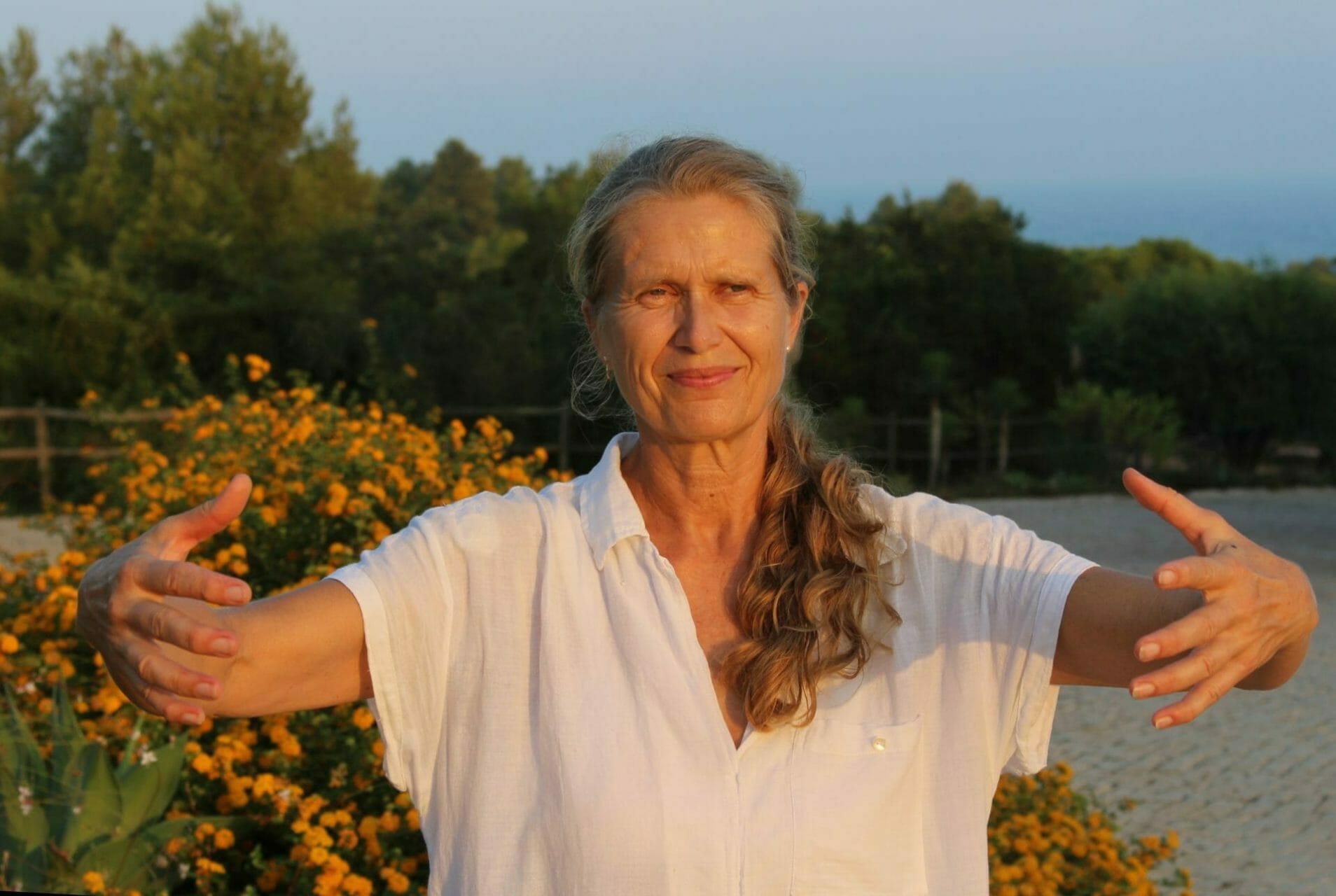 Qi Gong Urlaub mit Gabriele am Meer