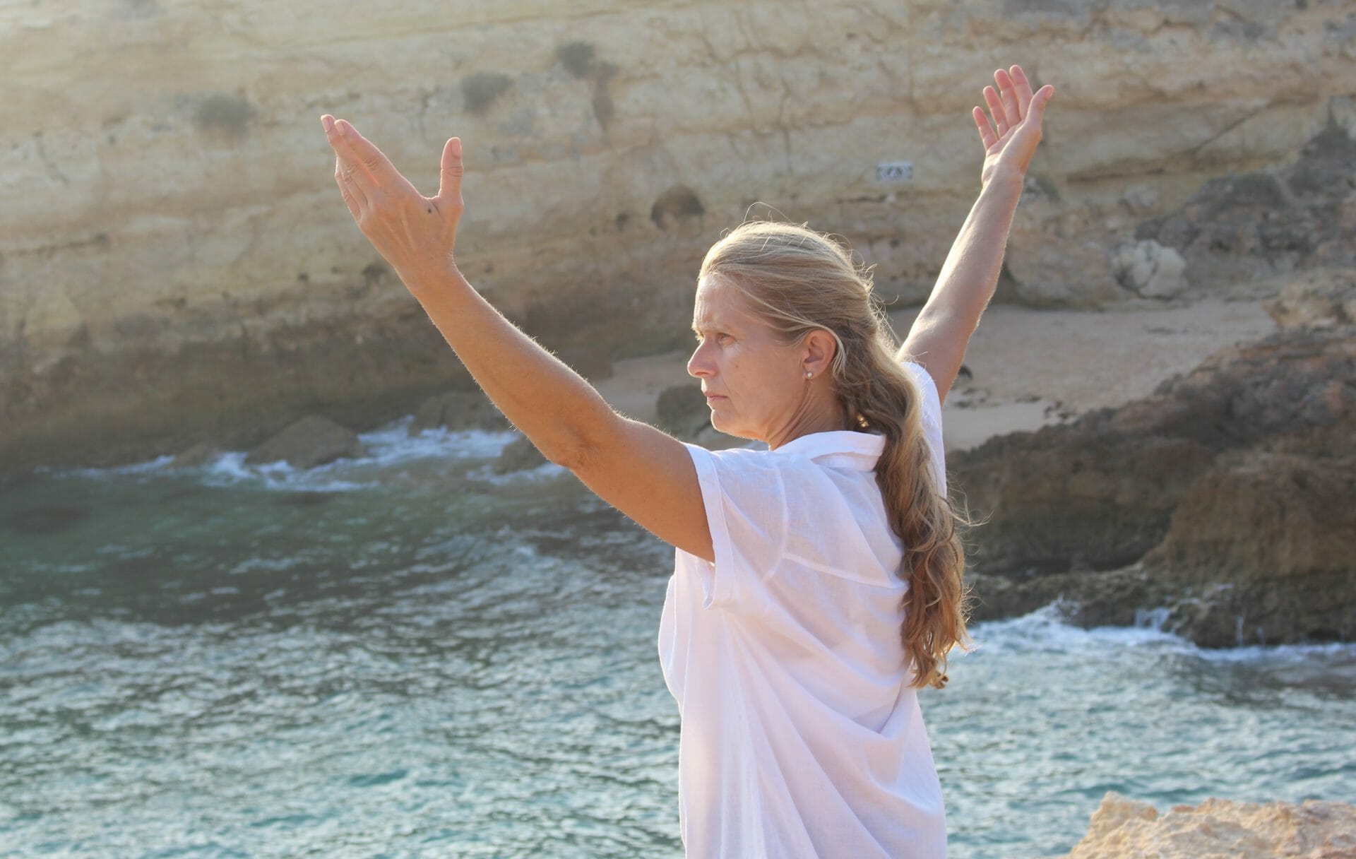 Qi Gong Urlaub in Verbindung mit der Natur Qi Gong Urlaub mit Gabriele an der Algarve