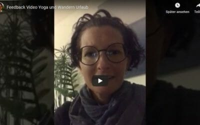 Yoga und Wandern Urlaub: Feedback Video von Tanja